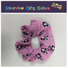Scrunchie - Panda on Pink Scrunchie - Panda on Pink